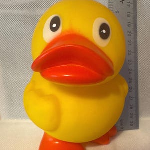 Rubber duck, larger than average, themed rubber ducks