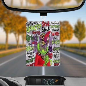 Christmas Air Freshener: Holiday Car Decor