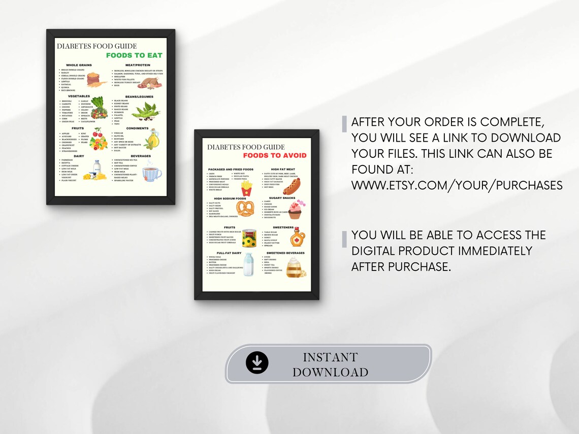 Diabetic Food List, Diabetic Food Chart, Diabetic Diet Plan, Type 2 ...