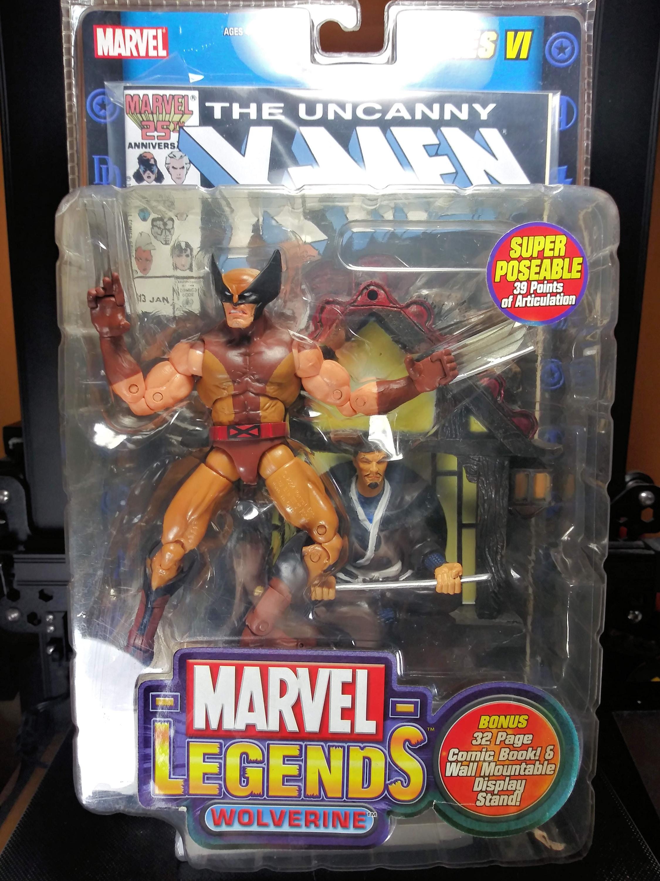 Marvel Legends Series VI 6 X-men - WOLVERINE (toybiz, 2004) B2 - Etsy