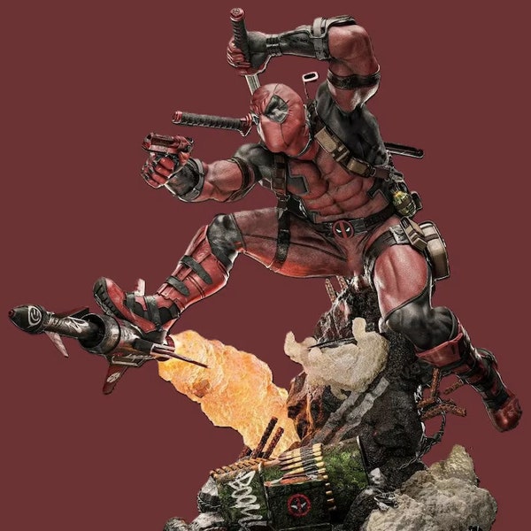 DEADPOOL - 3D STL FILE