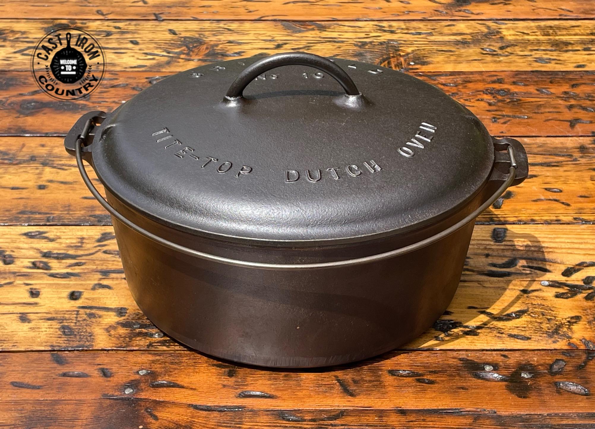 Dutch Oven Griswold Cast Iron Griddle 10 Griswold #10 Cast Iron