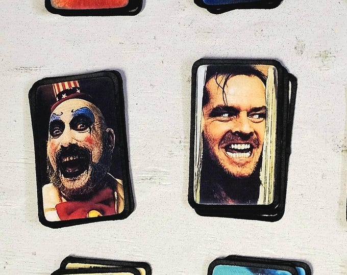 Scary Movie Patch, Horror, Creepy, Patch, Decoration, Flair, Iron On, Sew On