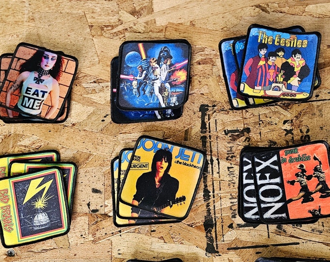 Chappell Roan, Beatles, Girl Rock, Denim Jacket, Punk, Rock, Patch, Decoration, Flair, Iron On, Sew On