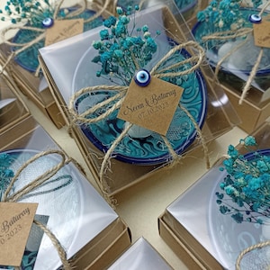 Keramiska bröllopsgåvor för gäster, turkisk keramikskål, turkiska kakelskålar i bulk, bohemiska förlovningspresenter, dopgåvor,