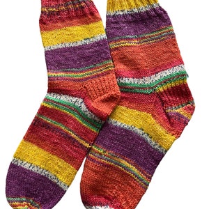 Chaussettes tricotées à la main pour adultes