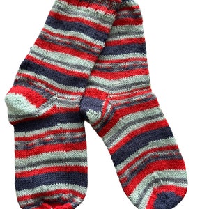 Chaussettes tricotées à la main pour adultes