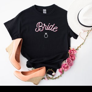 TShirt for Bride T-Shirt for Engagement Gift for Bachelorette Party Future Mrs Shirt for Women Shirt for Bride Newly Engaged Bride to Be