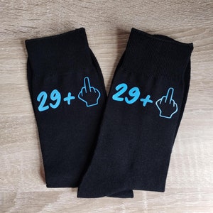 Men's 30th Gift Women's 30th Gift | 30th Birthday Socks | 29+1 Funny Joke Gift | Milestone Gift | Funny 30th Birthday Present Fun 30th Gift
