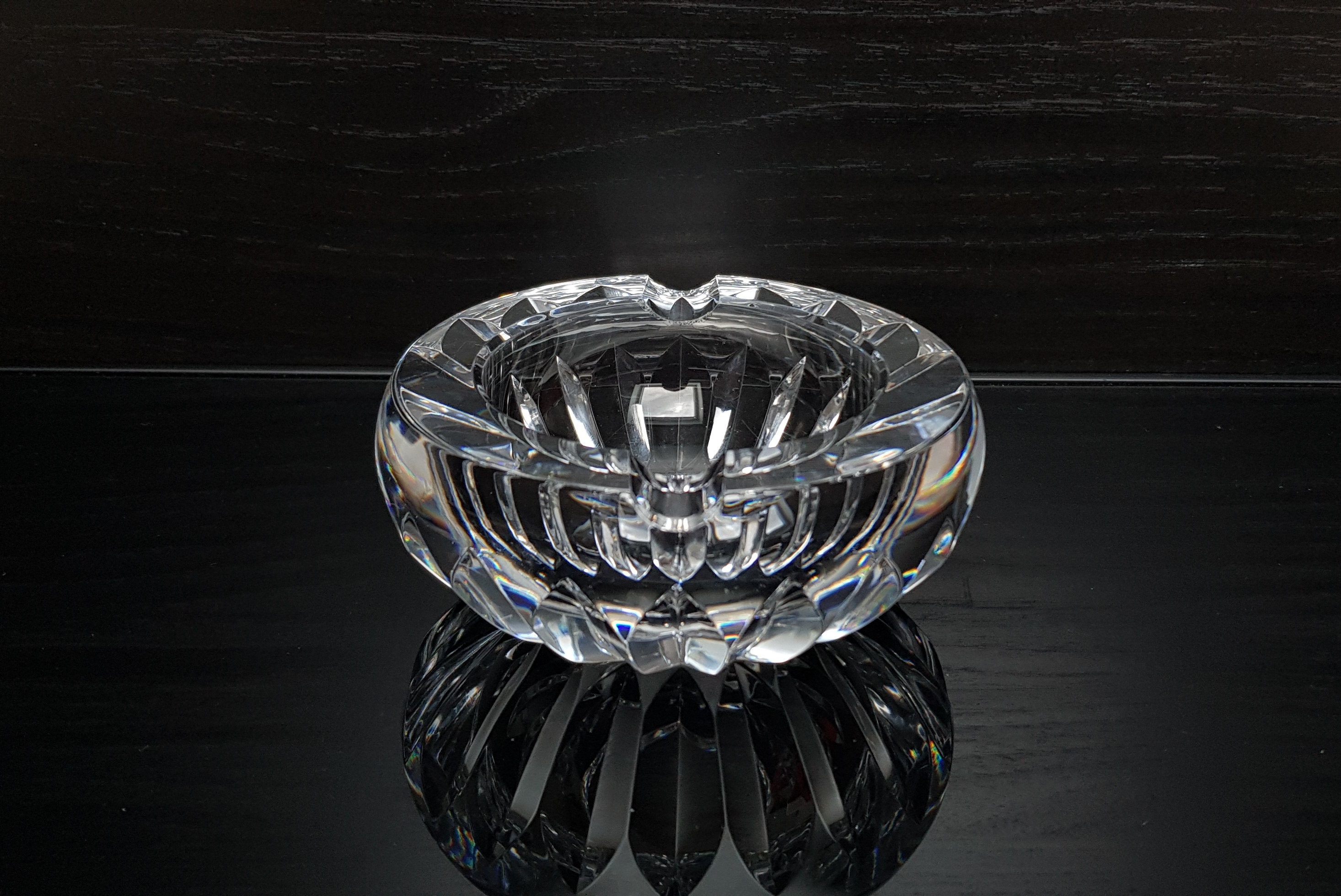 Baccarat Ashtray - Etsy Baccarat Ashtray - Etsy