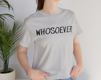 Unisex Jersey Kurzarm T-Shirt