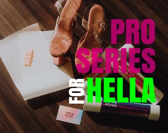 Invisible Pole Dancing Shoe Platform/Toebox Protector for Hella Heels Brand Pro Series  – Single Pack * Patent Pending *