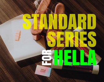 The Invisible Pole Dancing heels platform/toebox Protector Standard Series for HELLA HEELS BRAND 8" Heels – Single Pack (Patent Pending)