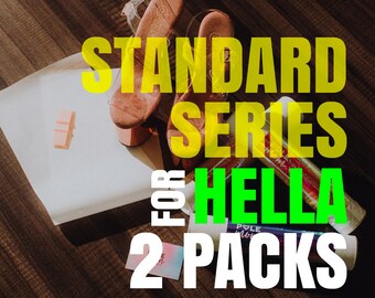 The Invisible Pole Dancing heels platform/toebox Protector Standard Series for HELLA HEELS BRAND 8" Heels – 2 Packs (Patent Pending)