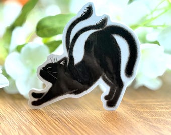 Displacer Beast Sticker - Black Cat - Big stretch - DnD Monster