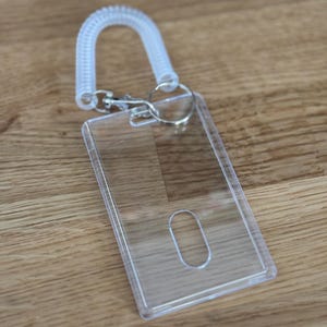 Porta-cartões fotográficos transparente - Toploader