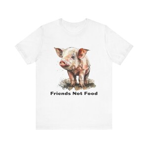 Freunde Nicht Essen | Vegan T-Shirt | Unisex-Design