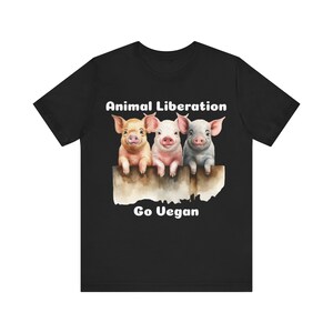 Animal Liberation | Vegan Graphic t-shirt | Vegan for the animals