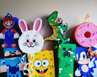 Custom Piñata. Pinatas for birthday parties. Kids and adults