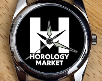 Custom Quartz Watch 37mm - Sapphire Crystal, Stainless Steel