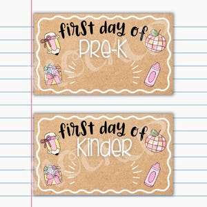 painted banner template | first day of school banner | back to school banner | 14 designs | banner mockup | custom banner | DIGITAL DOWNLOAD