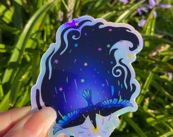 Holografisk stjärnfallskråka
