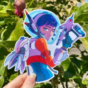 Juno Space Ranger Overwatch Sticker | Juno Overwatch 2 Sticker | Overwatch 2 Sticker