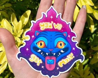 Sticker tijger K-pop demonenjagers | Sticker Derpy Mail