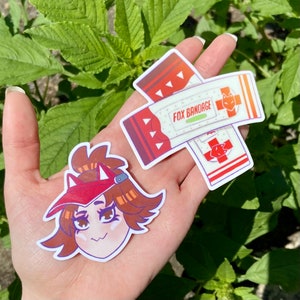 Lifeguard Kiriko Sticker Pack | Lifeguard Kiriko Overwatch | Overwatch 2 Stickers