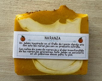 Jabón Artesanal Naranja