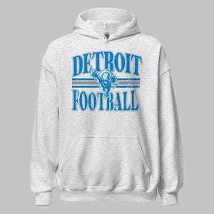 Sudadera con capucha vintage de Detroit Football, sudadera con capucha Motor City Grit, Dan Campbell mordiendo la rótula, sudadera con capucha Grit, sudadera con capucha Detroit Game Day