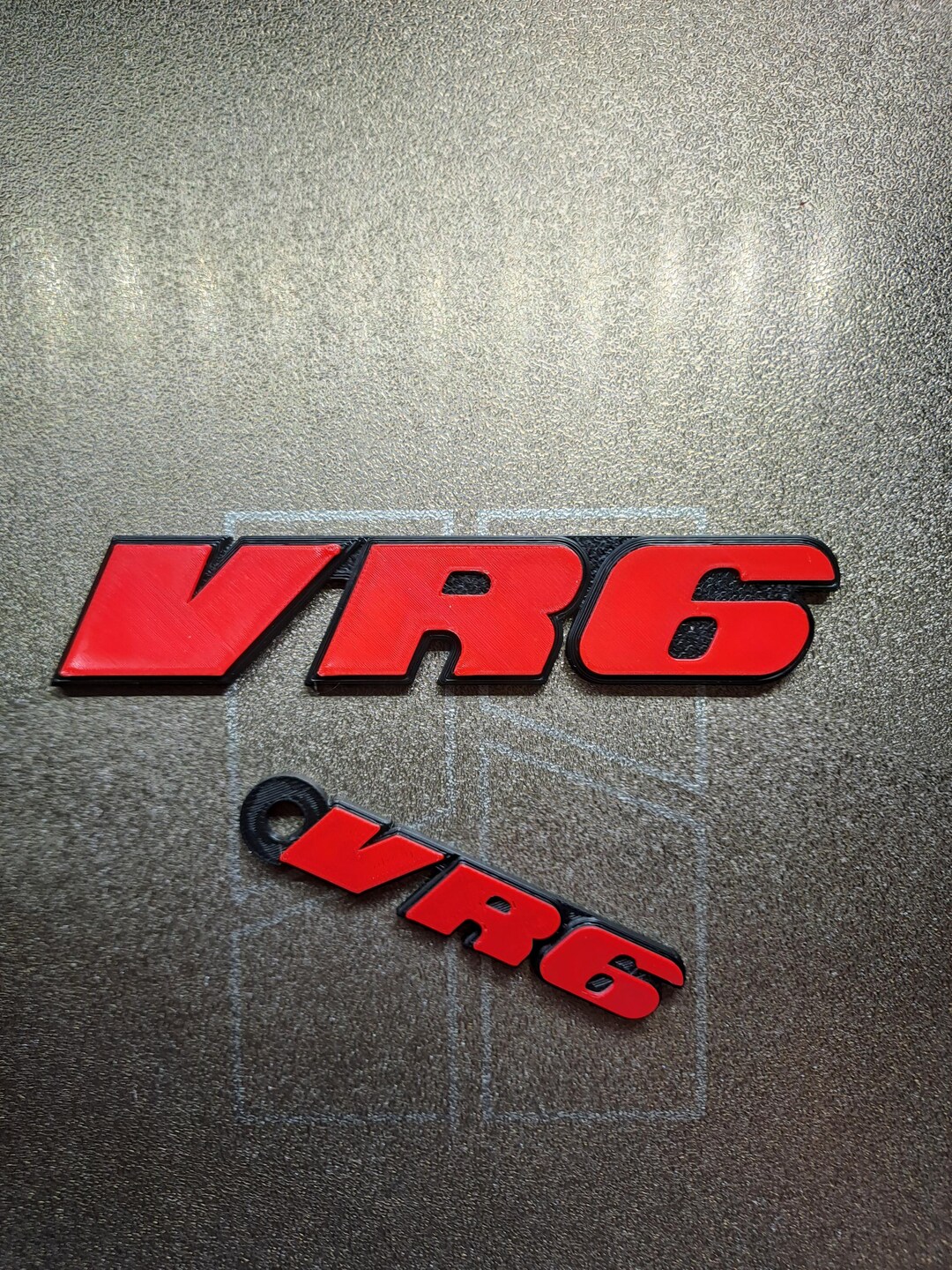 Vr6 Key Chain VW G*lf Mk3