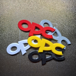 Opel-Vauxhall Corsa/Astra OPC 3D emblem - classic cars - original gifts - vintage - premium quality - car accesories - custom car - 3d print