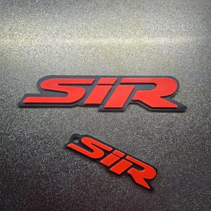 Honda Civic CRX SiR 3D emblem - car lovers - original gifts - classic cars - 3d print - top quality - car accessories - hobby men women - car