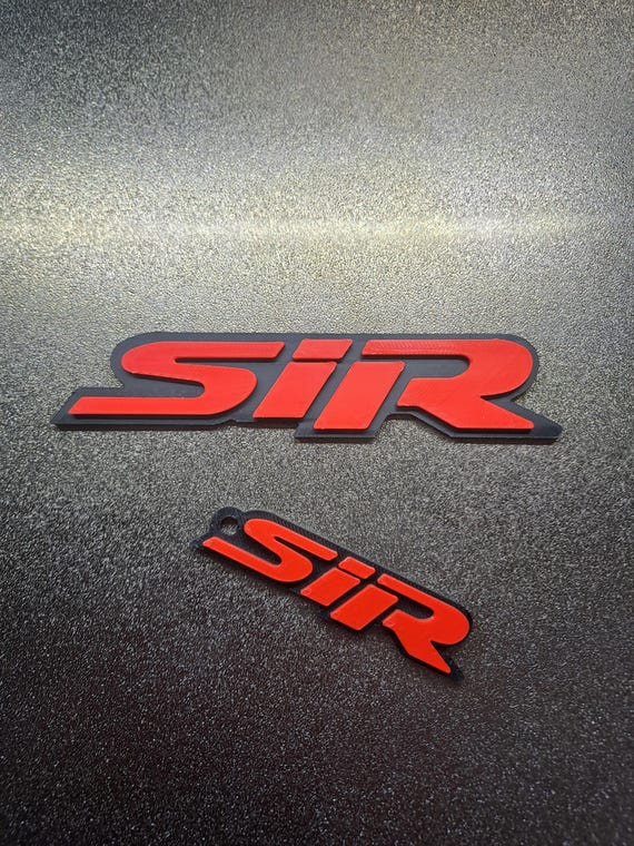 Honda Civic CRX Sir 3D Emblem - Car Lovers - Original Gifts 