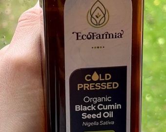 Cold Pressed Organic Black Cumin Seed Oil