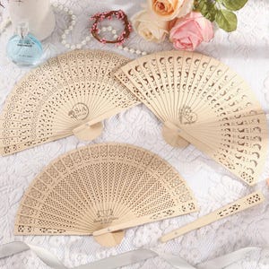 Personalized Wooden Wedding Fan,Bulk Wedding Fan Favor,Custom Engagement Hand Fan,Elegant Hand Fan,Bridesmaid Gifts,Wedding Decor