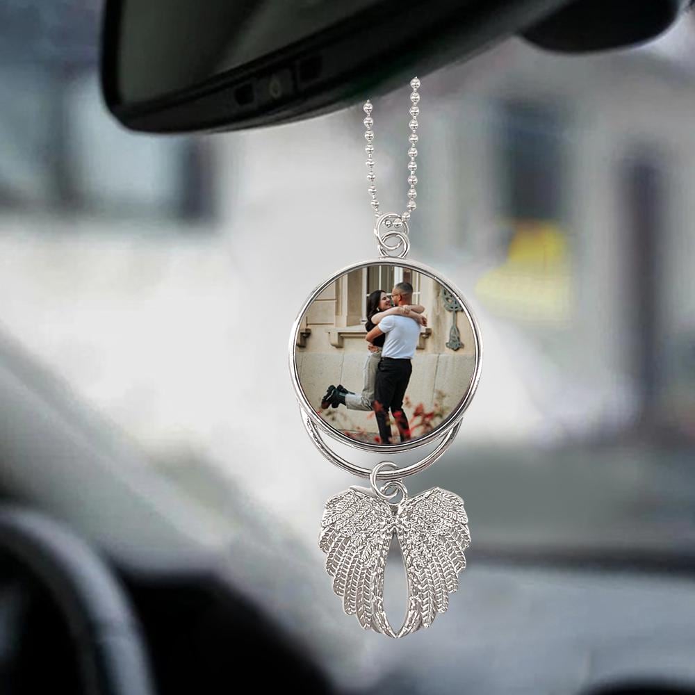 Car Angel Rear View Mirror Charm Wing Mirror For Car Angel