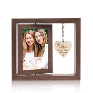 Personalisierte Wohndekoration, anpassbarer Bilderrahmen, Holzmaterial, Muttertagsgeschenke, Jubiläumsgeschenke, Geschenke für Sie, personalisiertes Geschenk Bild 8