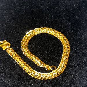 22k solid gold bracelet