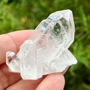 Beautiful Small Clear Quartz Cluster from Brazil