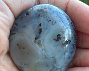 Small Dendritic Agate Palm Stone