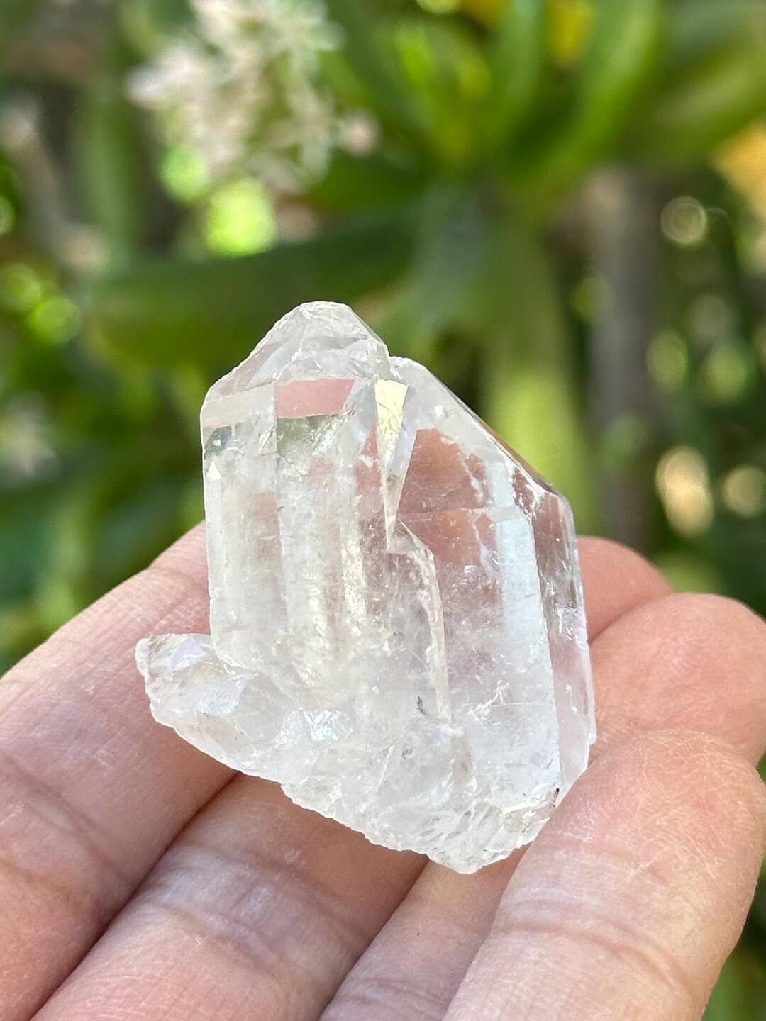 Small Clear Quartz Crystal From Brazil - Etsy