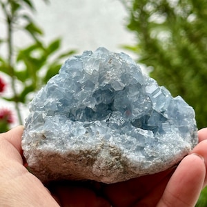 Celestite Cluster from Madagascar