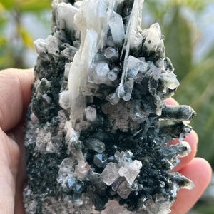 Beautiful Quartz and Fluorite Specimen from Inner Mongolia, China