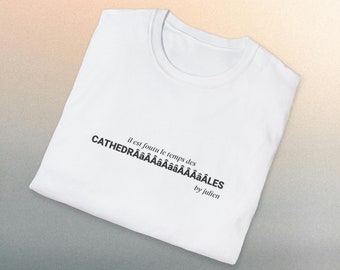 Star Academy 2023 t-shirt the time of the cathedrals by julie star academy pierre star academy helena julien star academy star academy axel