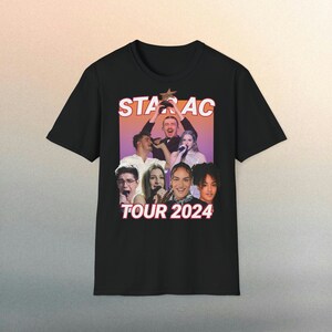 t-shirt tournee star academy star academy 2023 star academy pierre helena star academy star academy julien star academy lenie star ac axel image 5