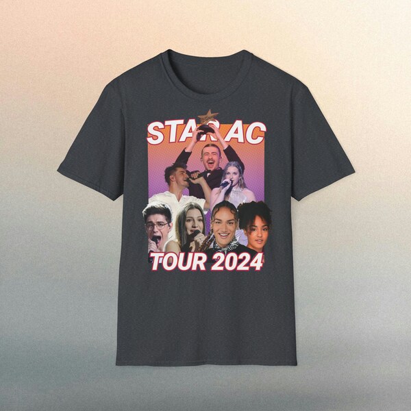 t-shirt tournee star academy star academy 2023 star academy pierre helena star academy star academy julien star academy lenie star ac axel