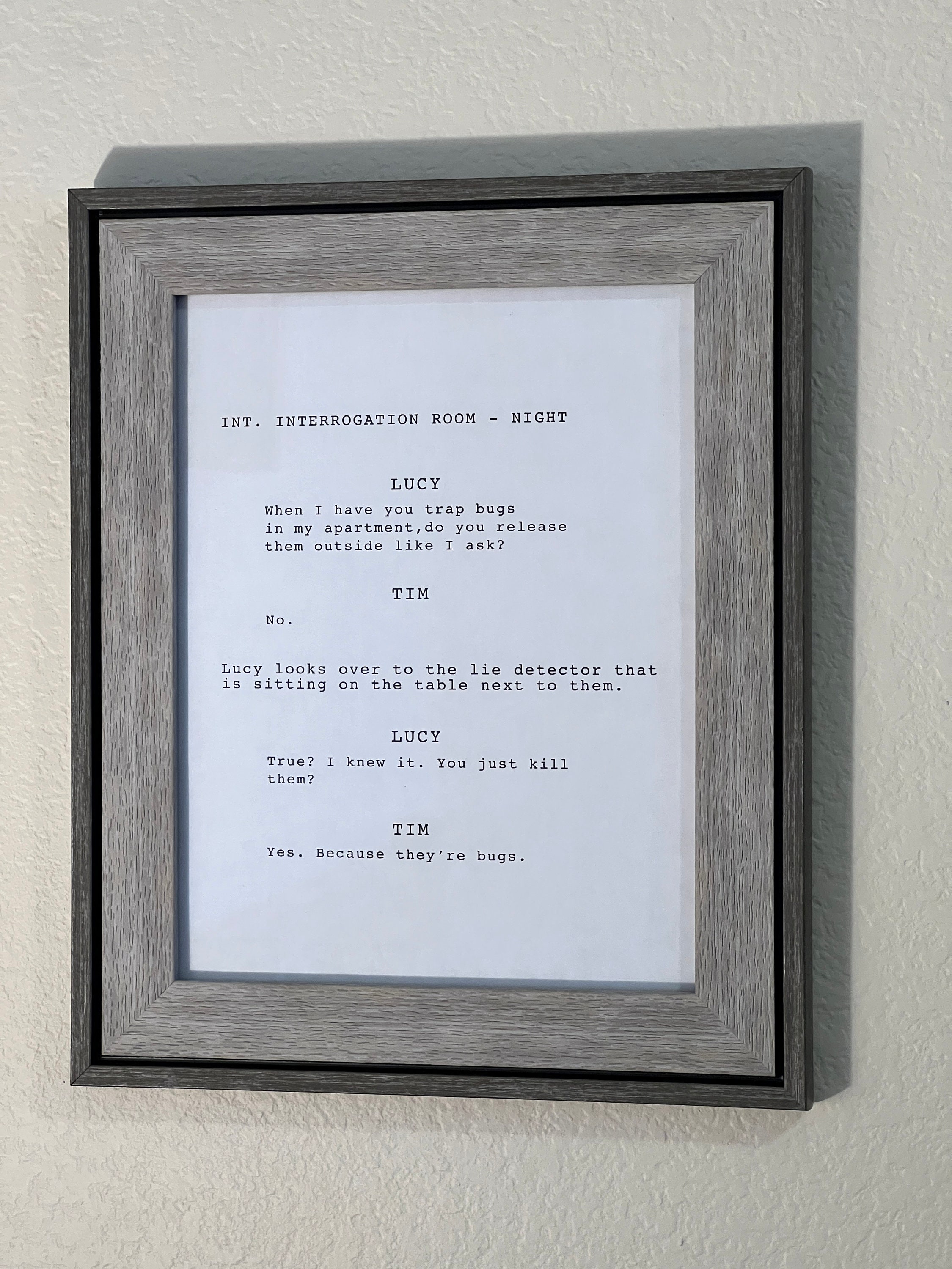 The Rookie 6x02 Chenford Interrogation Scene (script Ver.) - Etsy