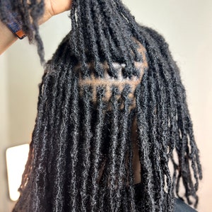 Interloc Human Hair Loc Extensions: Sassi Style, 50 Loc Bundle
